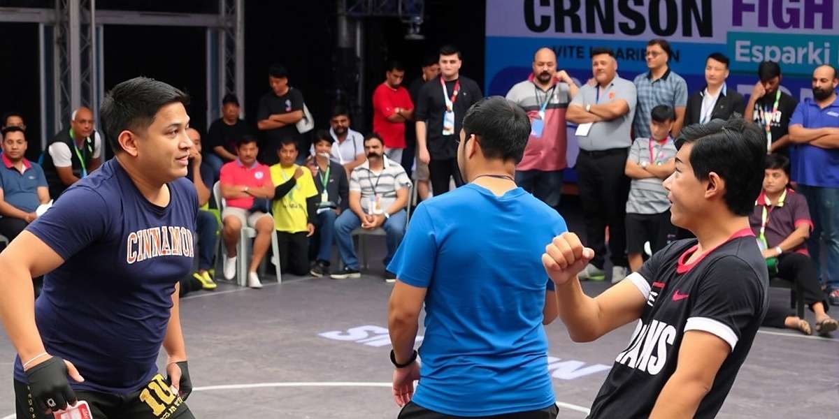 Cinnamon Crushers Fight National Championship Cinnamon Crushers Fight national tournament finals in Hyderabad with large audience