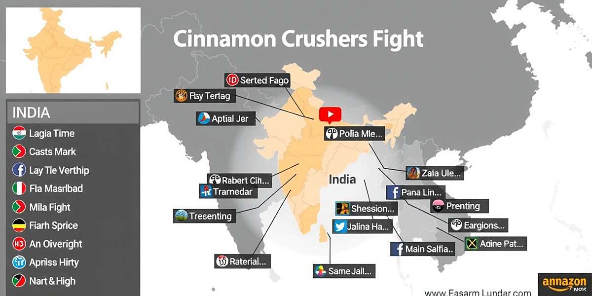 Cinnamon Crushers Fight Popularity Across India Map of India showing Cinnamon Crushers Fight download distribution by state