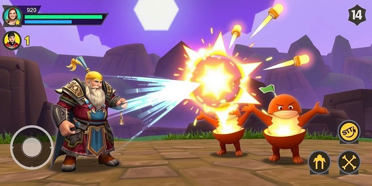 Cinnamon Crushers Fight Gameplay with Cinnamon Powers Cinnamon Crushers Fight gameplay showing a warrior using a cinnamon-powered special attack