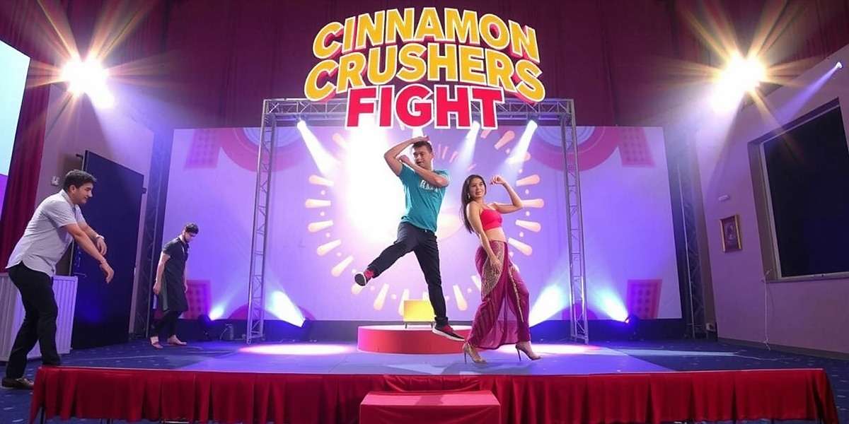 Cinnamon Crushers Fight Diwali Celebration Cinnamon Crushers Fight Diwali event with decorated stages and festive costumes