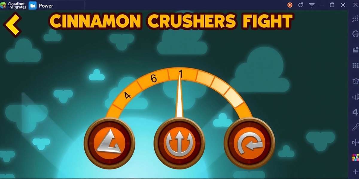 Cinnamon Crushers Fight Power Meter Cinnamon Crushers Fight Cinnamon Meter showing three levels of power